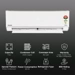 Panasonic EU 8 in 1 Convertible 1 Ton 5 Star Inverter Split Smart AC