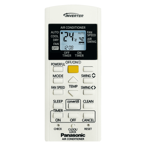 Panasonic QU 8 in 1 Convertible 2.5 Ton 3 Star Inverter Split Smart AC